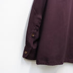 50'S SHIRT L/S ( TYPE-1 ) #BURGUNDY [26FW-WMS-OC03]