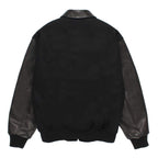 LEATHER VARSITY JACKET (TYPE-1) #BLACK [25FW-WMO-BL12]