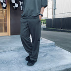 PE JERSEY JOG PANTS #CHARCOAL [CES29PT17]