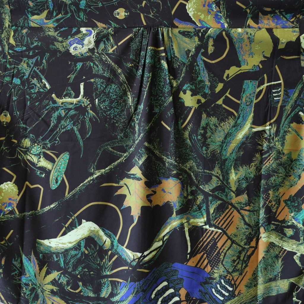 PINE TREE CAMO SHIRT #BLACK [24SS-S02]