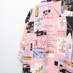 JEAN-MICHEL BASQUIAT | S/S HAWAIIAN SHIRT ( TYPE-3 ) #ONE [BASQUIAT-WM-HI27]