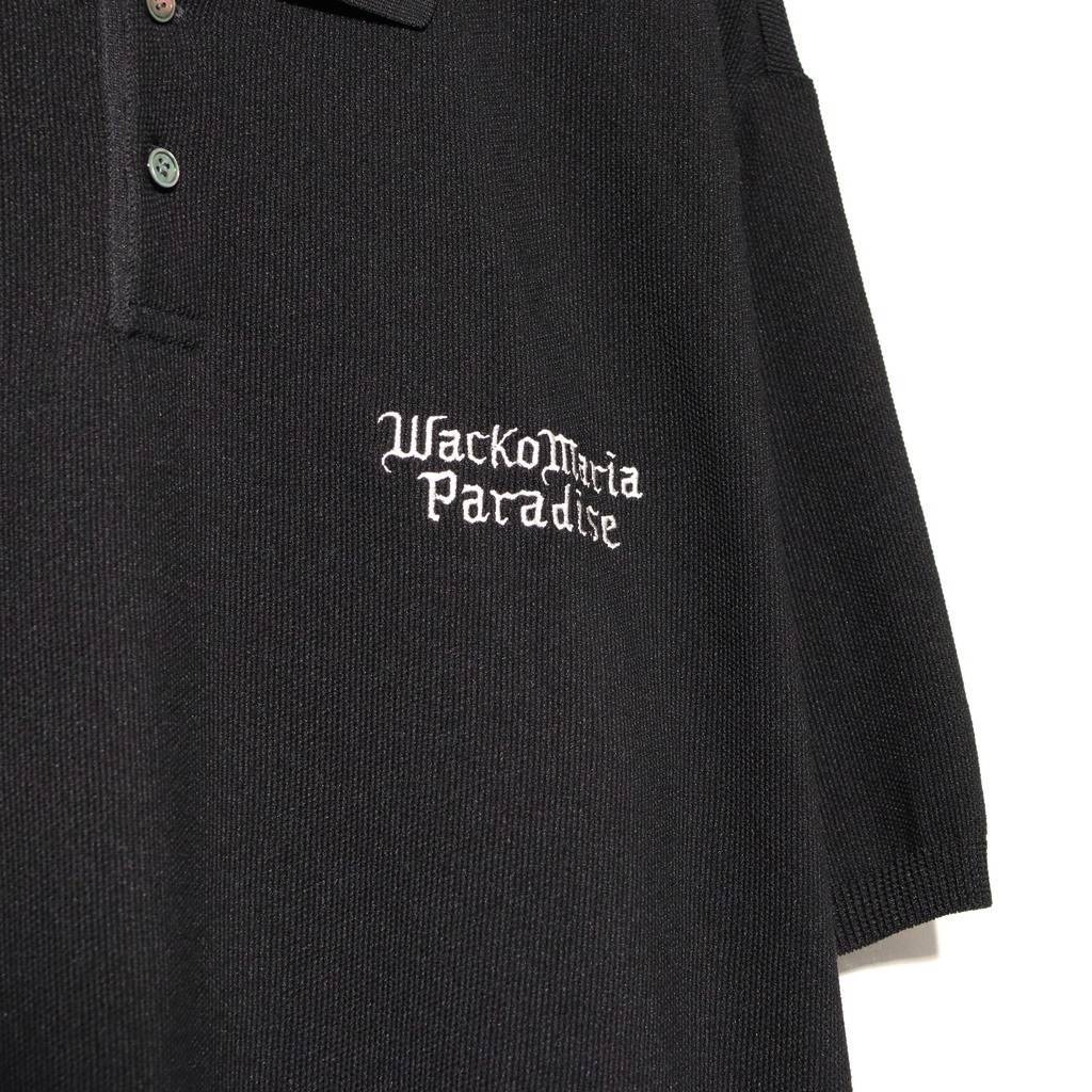 KNIT POLO SHIRT #BLACK [26SS-WMK-KN06]