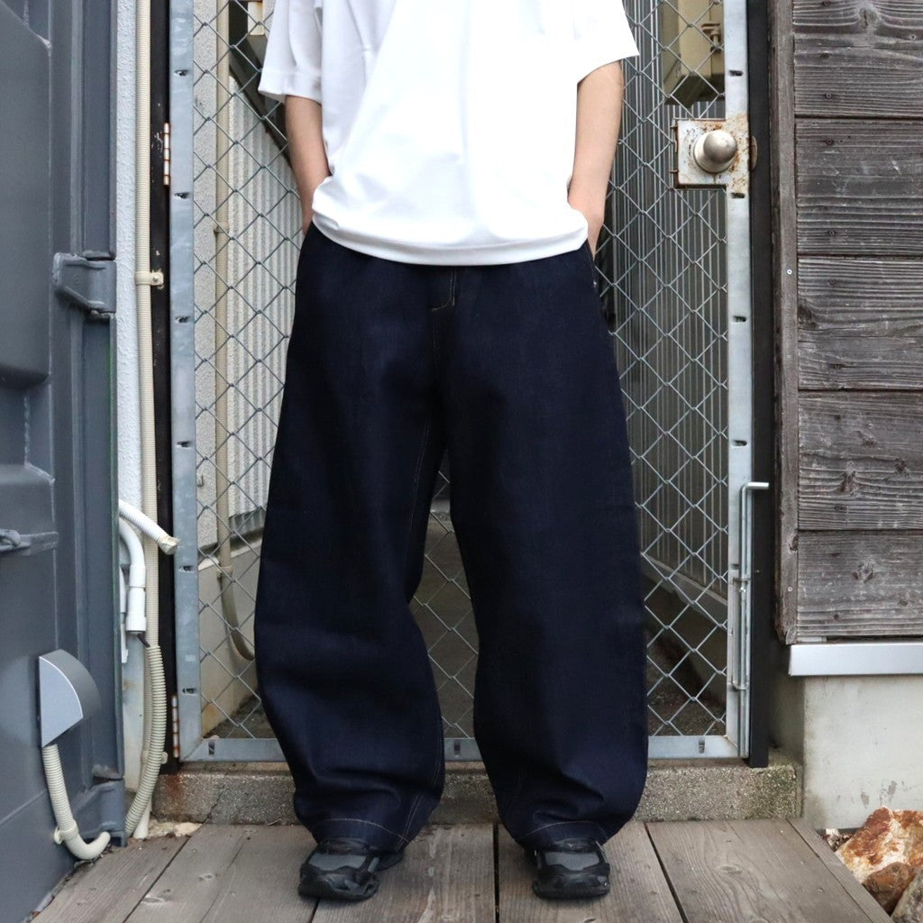 SYNDRO | 01P-SYNC ARK DECK LOOSE JEANS - ONE WASH #Indigo [GOOPI-26SS-JUL-01]