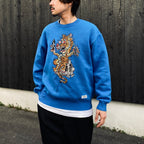 TIM LEHI | JACQUARD SWEATER #BLUE [26SS-WMK-KN07]