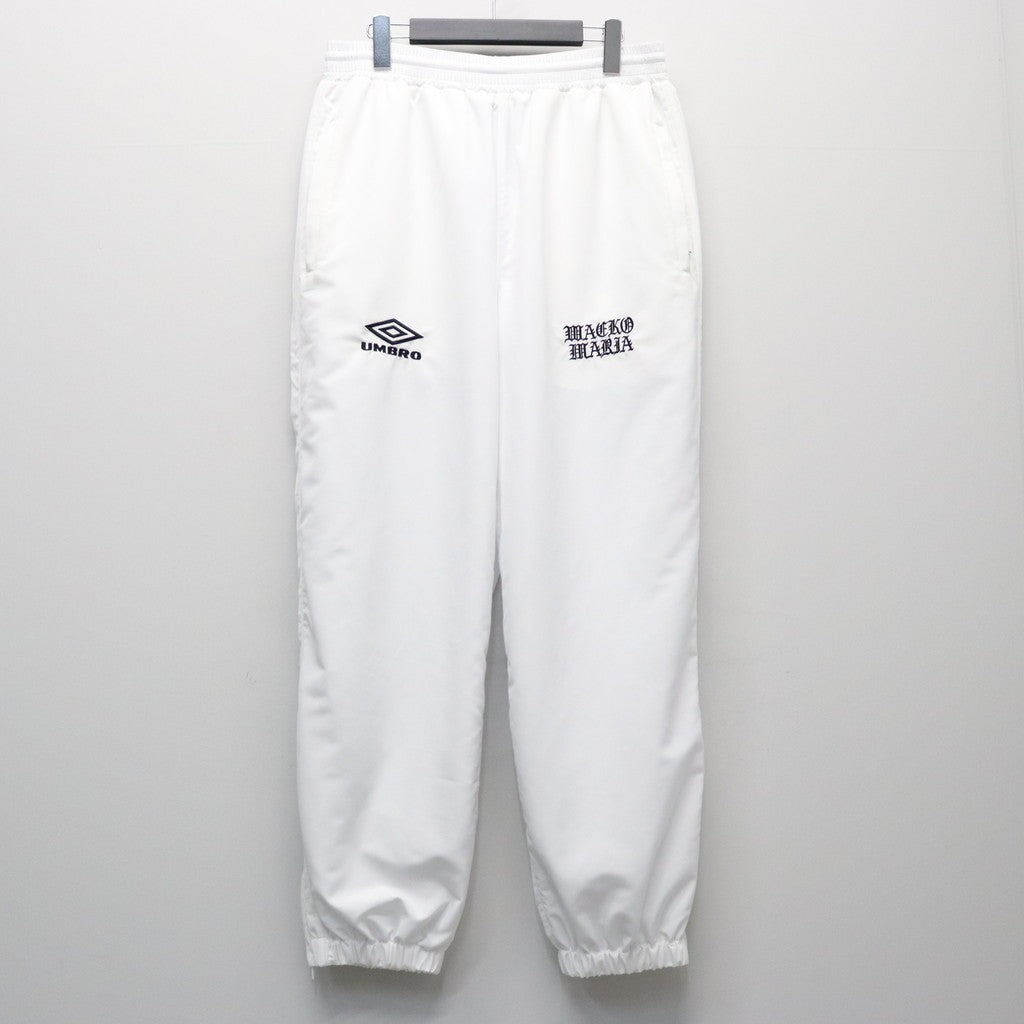 UMBRO | TRACK PANTS ( TYPE-1 ) #WHITE [26SS-WMO-UB02