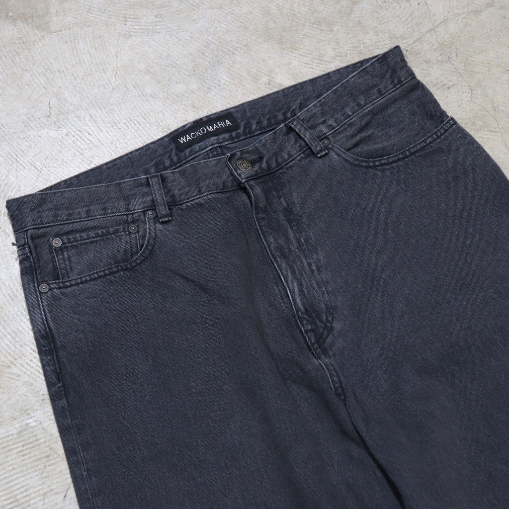 WASHED DENIM PANTS #BLACK [24FW-WMP-PT01]