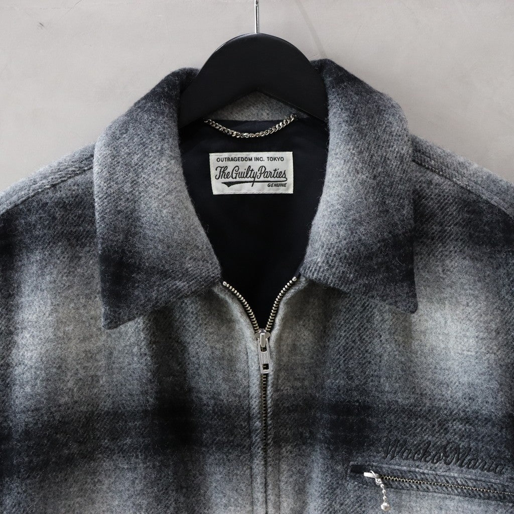 OMBRE CHECK 50'S JACKET (TYPE-2) #GRAY [24FW-WMO-BL22]