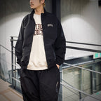 RIPPLE TRACK JACKET #Black [SS25-JK04]