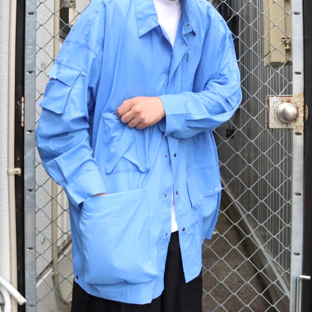 PERTEX UTILITY LONGLINE SHIRT #BLUE [FPA02261U0004]