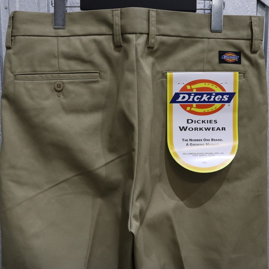 DICKIES | 百褶長褲#米色 [24SS-WMP-DC01]