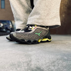 WAVE PROPHECY 13.2 #LT-GRAY / GREEN / LIME YELLOW [D1GA261301]