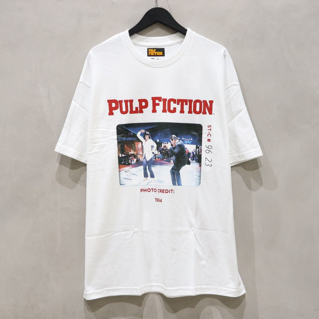 PULP FICTION | CREW NECK T-SHIRT ( TYPE-4 ) #WHITE [PF-WM-TEE06]