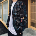 JEAN-MICHEL BASQUIAT | CARDIGAN ( TYPE-1 ) #ONE [BASQUIAT-WM-KN14]
