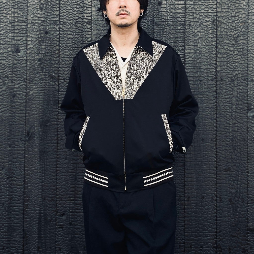 【新品未使用】WOLF'S HEAD / 50'S JACKET WOLF'S HEAD | 50'S JACKET -B- ( TYPE-2 ) #BLACK [WOLFSHEAD-WM-BL23