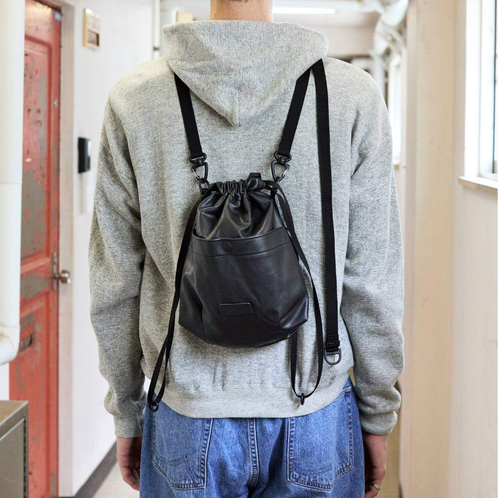 DRAW STRING BAG (LE) #BLACK [BCL-114] – cocorozashi