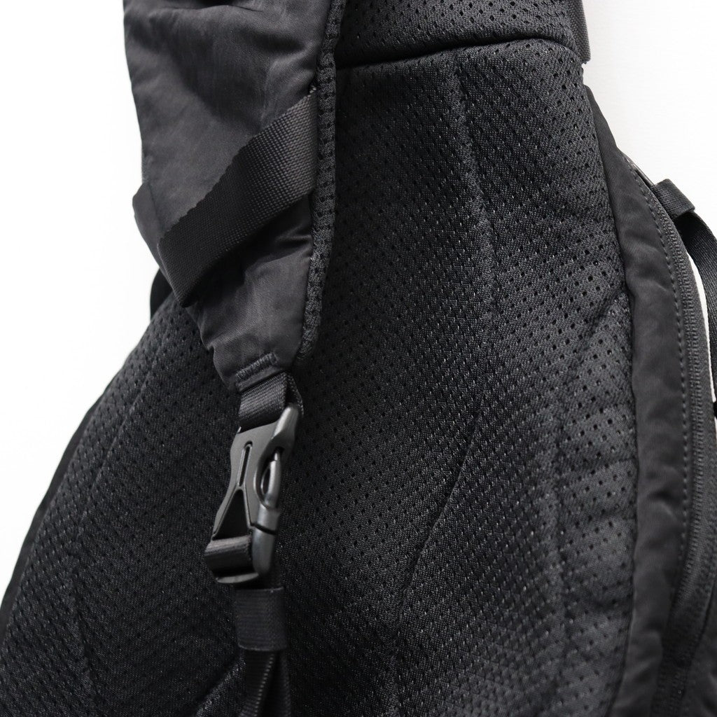 NYLON B CROSSBODY BACKPACK #BLACK 999 [RCCMAC735A]