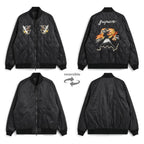 REVERSIBLE 「SKAJAN」 DOWN JACKET #BK×BK [TAION-JK04JS-N1]