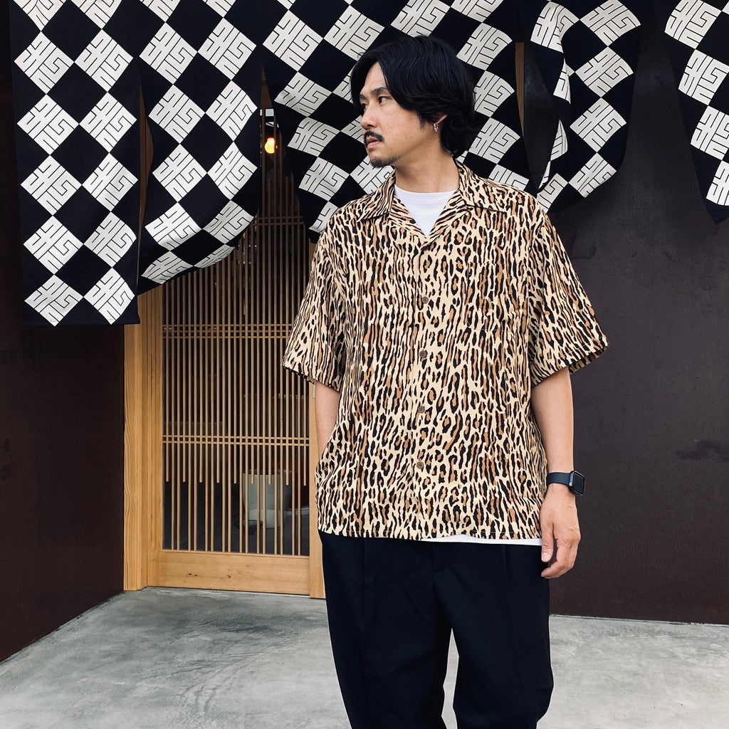 HAWAIIAN SHIRT S/S ( TYPE-4 ) #BROWN [26SS-WMS-HI06]