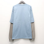 Skate Logo Layered L/S Tee #Slate x Grey [SD26S-CT05]
