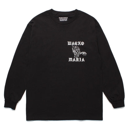 56 TATTOO STUDIO | CREW NECK LONG SLEEVE T-SHIRT #BLACK [56TS-WM-LT01]