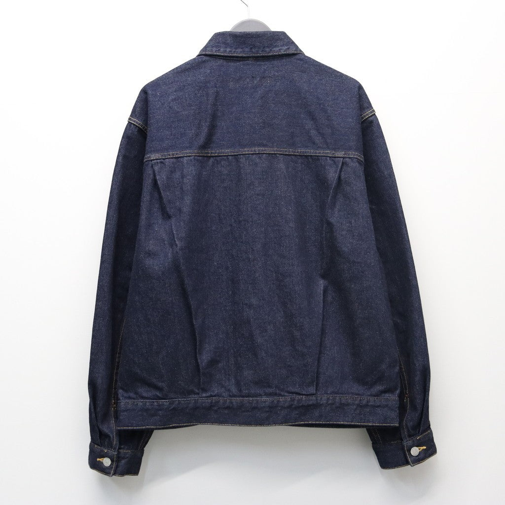 TRUCKER JACKET #INDIGO [26SS-WMO-BL07]