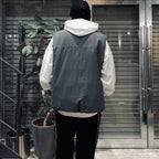 PADDING VEST #GRAY [23FW-WMO-OD05]