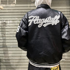 MAJESTIC | VARSITY JACKET #BLACK [23AW-FS-02/FS1281]