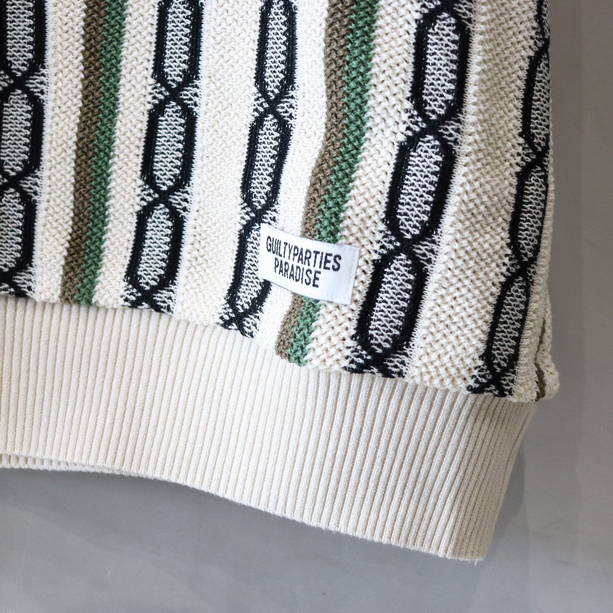 針織 POLO 衫 -2 型- #BEIGE [24SS-WMK-KN20]