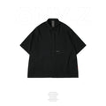 「GNV-Z」 SOFTBOX Zip-Split Wide Shirt #SHADOW [GOOPI-25SS-JUN-02]
