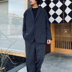 TECH LOOSE LIGHT 2B JACKET #D.NAVY [BJ-30026W]