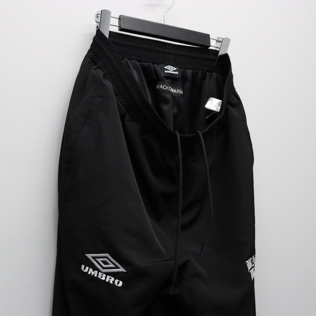 UMBRO | TRACK PANTS ( TYPE-1 ) #BLACK [26SS-WMO-UB02