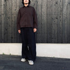 WX-P1 Zip-Extentsion Wide Trousers #Black [GOOPI-26SS-MAY-01]