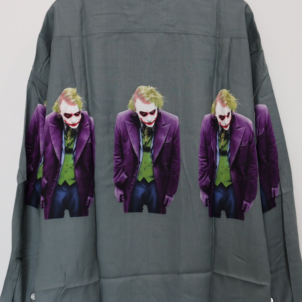 黑闇騎士三部曲 | 長袖夏威夷襯衫（1 型）#灰色 [TDKT-WM-HI06]