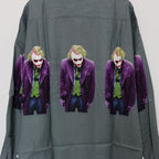 黑闇騎士三部曲 | 長袖夏威夷襯衫（1 型）#灰色 [TDKT-WM-HI06]