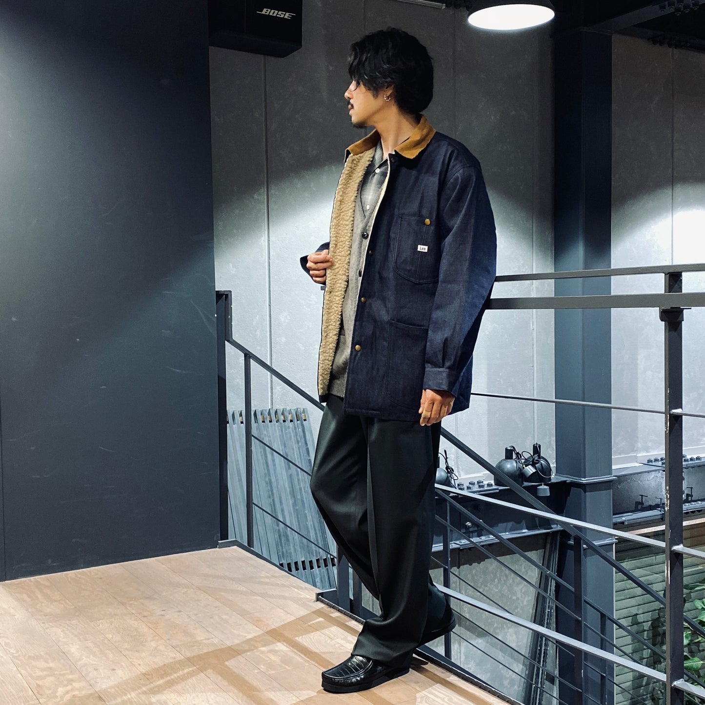 Lee | COVERALL #INDIGO [23FW-WMO-LE01]