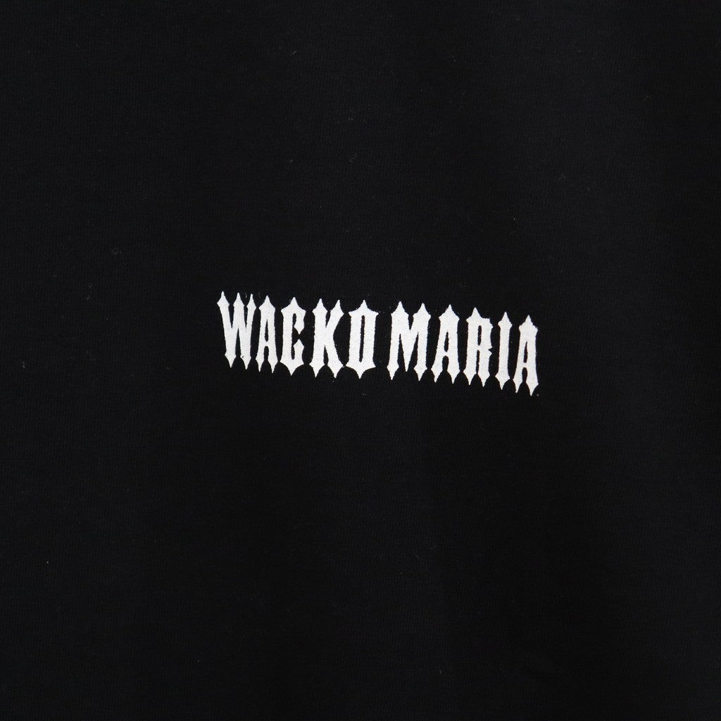 WASHED HEAVY WEIGHT CREW NECK LONG SLEEVE T-SHIRT ( TYPE-2 ) #BLACK [25SS-WMT-LT02]