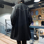 西部大衣 #黑色 [23FW-WMO-CO06]