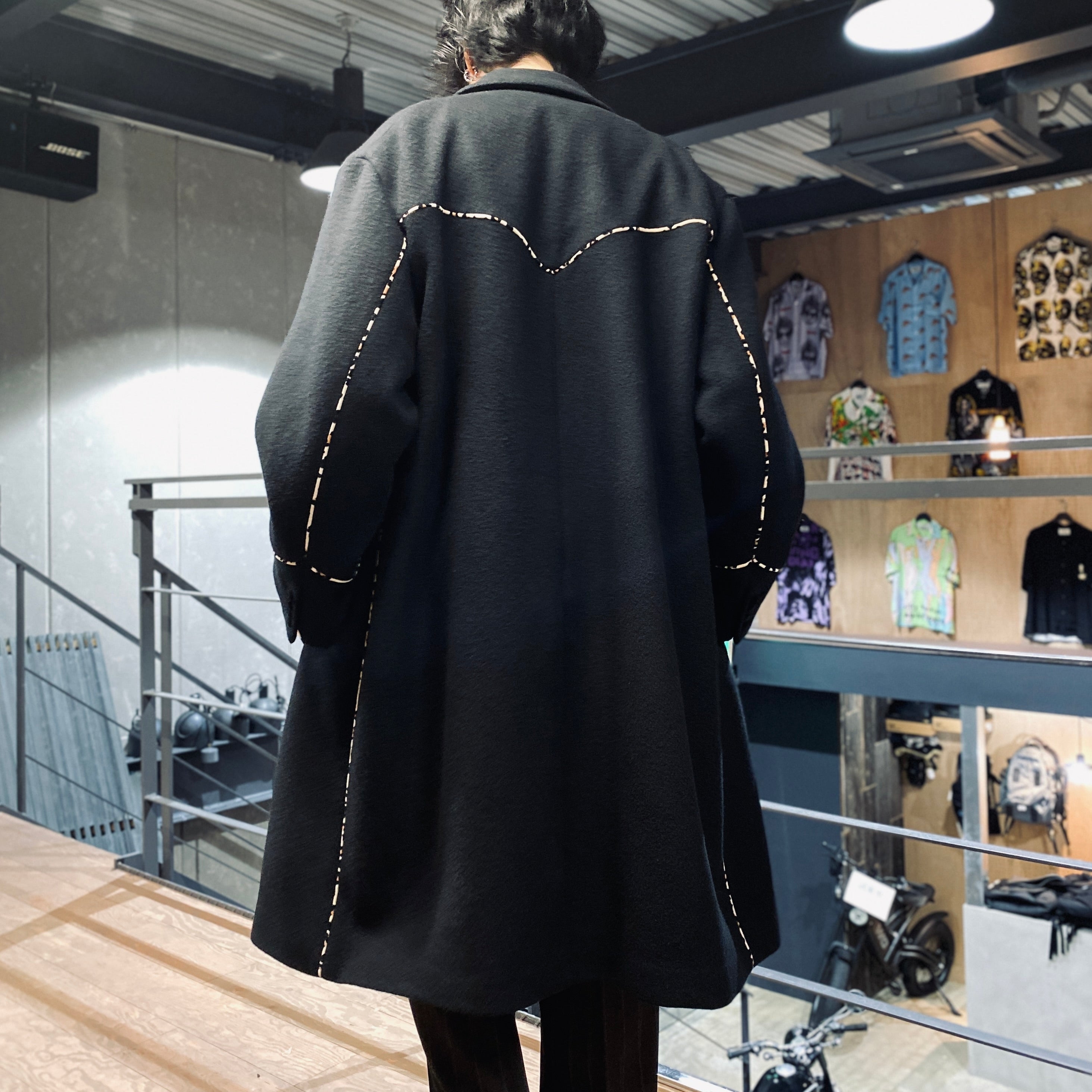 西部大衣 #黑色 [23FW-WMO-CO06]