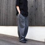 GARMENT DYE WORK TROUSER #CHARCOAL [FST03262U0001]