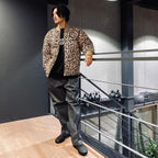 DICKIES | LEOPARD QUILTED JACKET #BEIGE [DICKIES-WM-BL09]