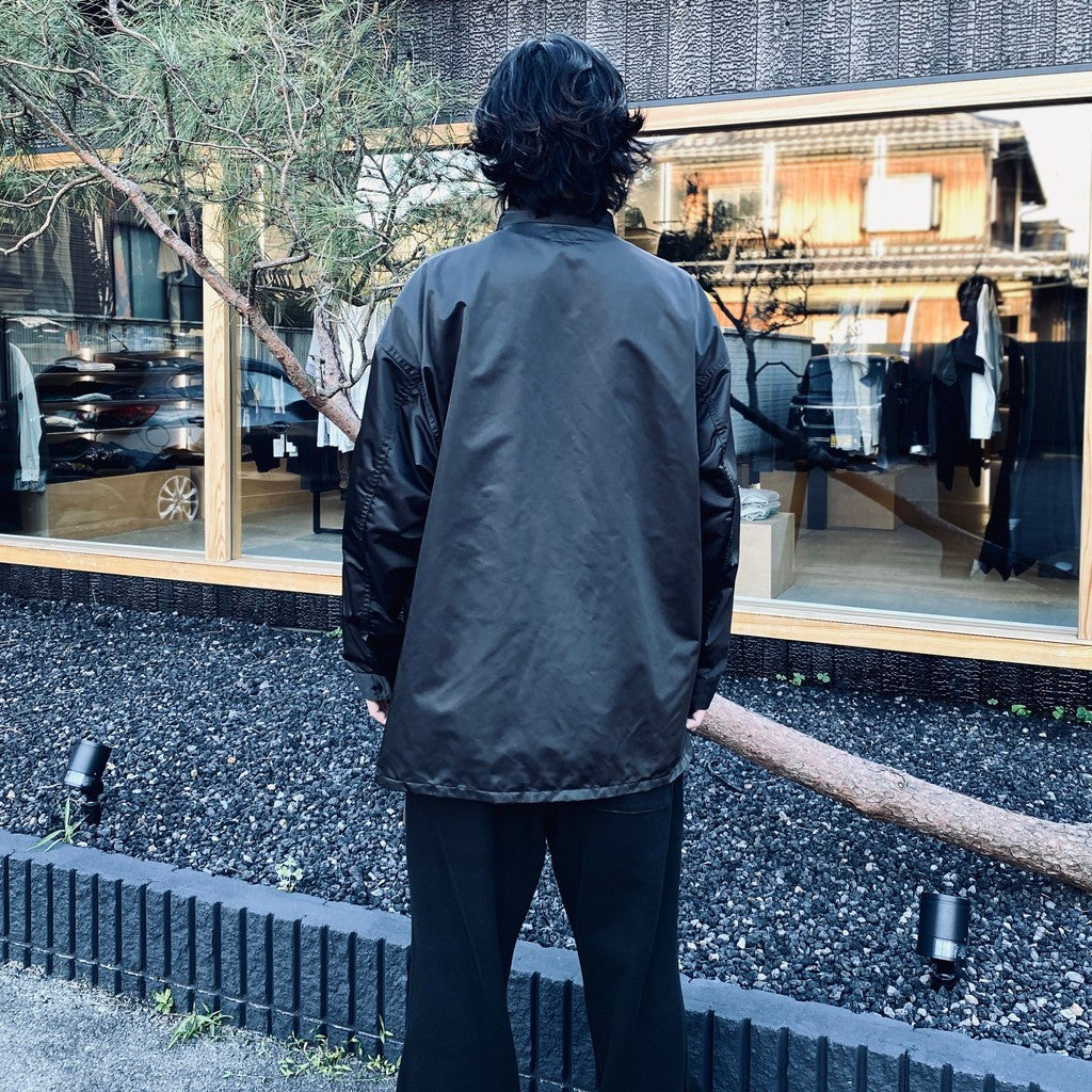 WELT POCKETS PE BIG SHIRT #CHARCOAL [CES29SH03]