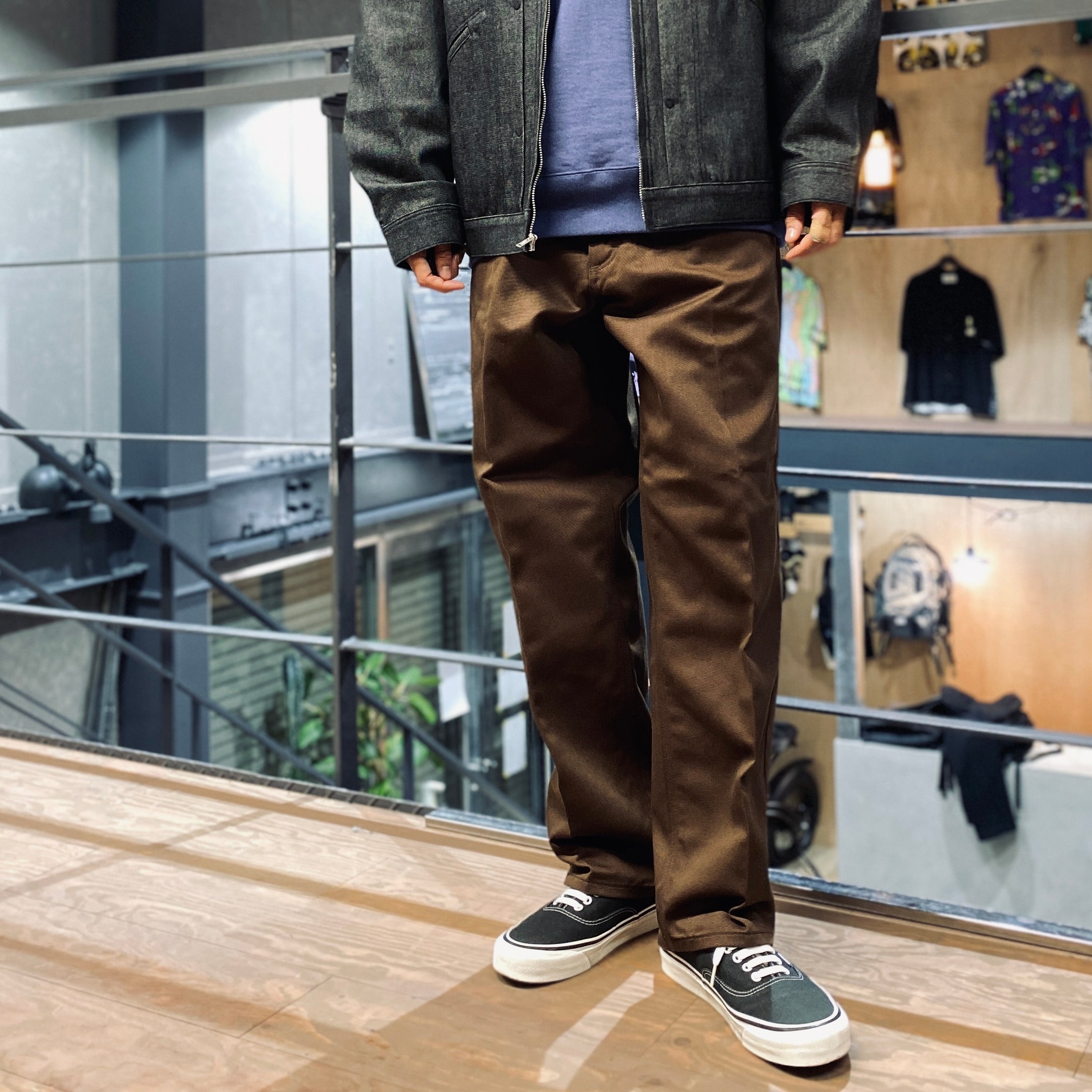 Wrangler | WRANCHER DRESS JEANS #BROWN [23FW-WMP-WG01]