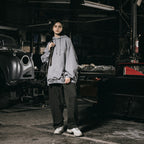 "G7-H1" 陰影漆連帽衫 #GRAY [GOOPI-23AW-OCT-03]