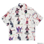 UFC | S/S HAWAIIAN SHIRT ( TYPE-1 ) #WHITE [UFC-WM-HI01]