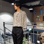 HAWAIIAN SHIRT L/S -TYPE 3- #GRAY [23FW-WMS-HI06]