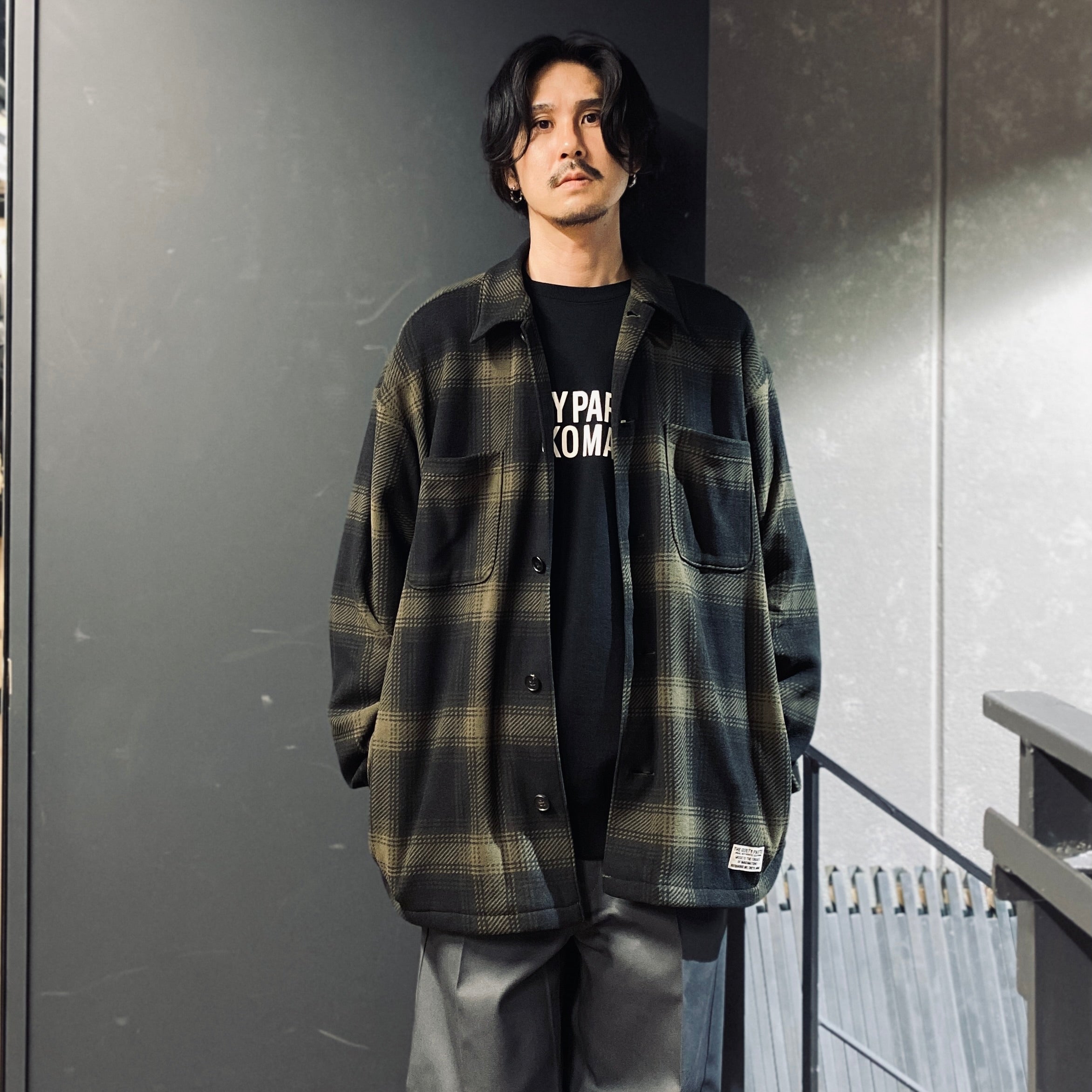 POLARTEC | FLEECE SHIRT #KHAKI [23FW-WMO-BL13]