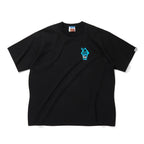 COTTON T-SHIRT_CITY HOUE #BLACK [CCC-261T007]