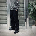 FOUR CARGO POCKET PANTS #BLACK [CES26PT14]