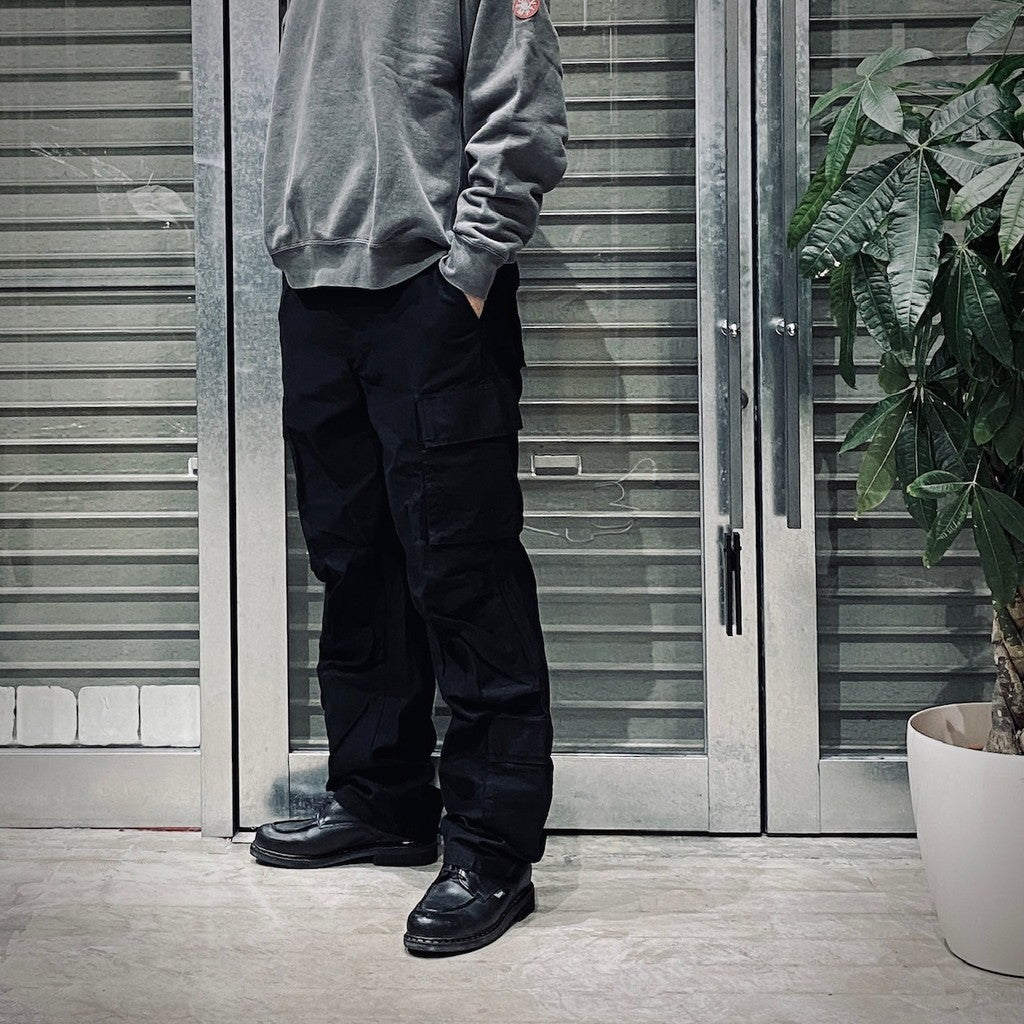 FOUR CARGO POCKET PANTS #BLACK [CES26PT14]