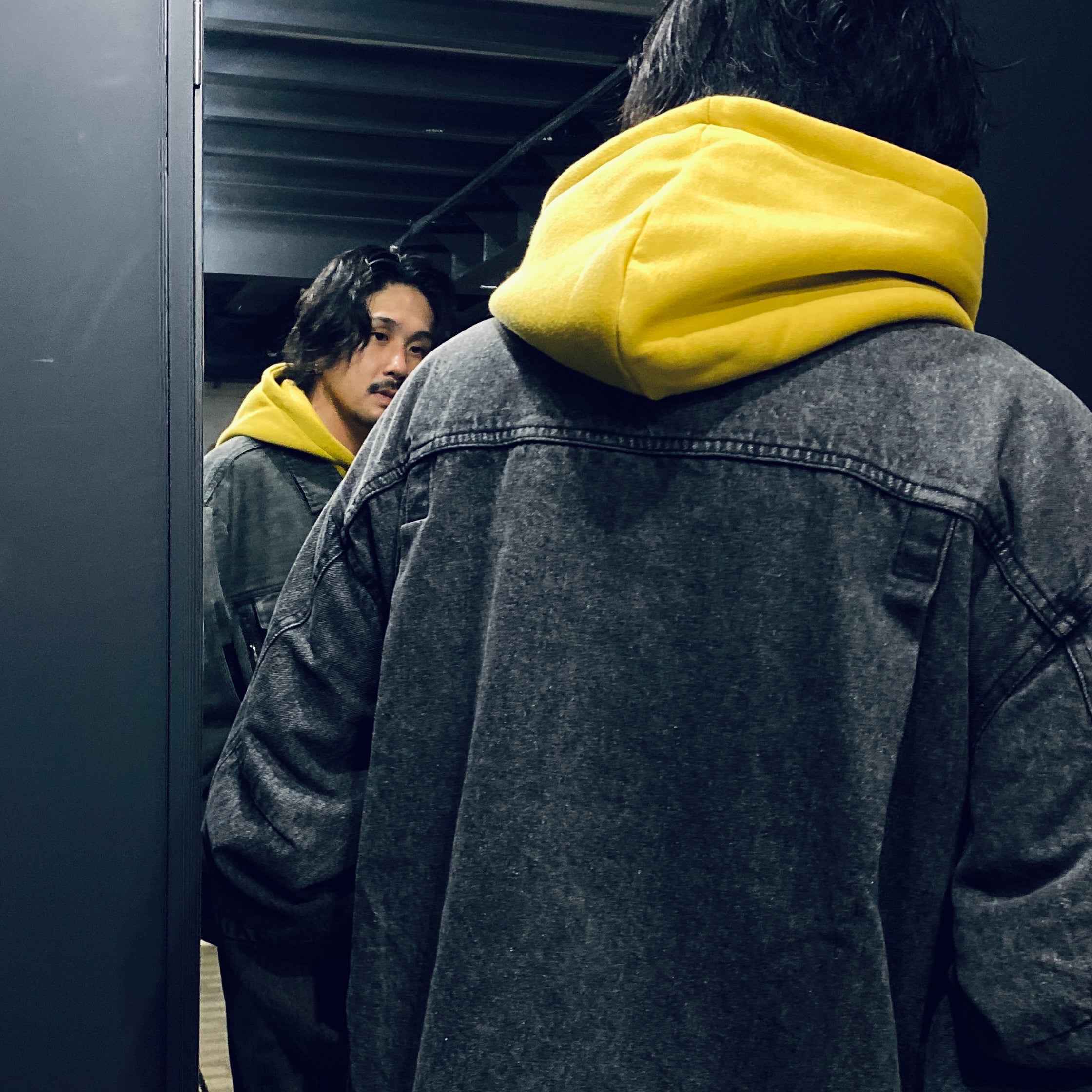 牛仔外套#黑色 [23FW-JK05]